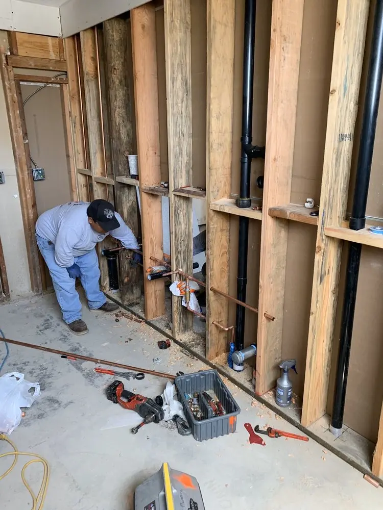 Commercial rough-in plumbing for Trenchless Sewer Repair in Oak Grove Inn